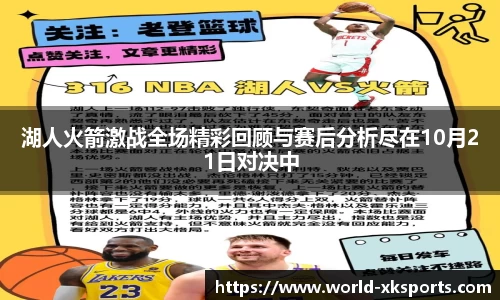 湖人火箭激战全场精彩回顾与赛后分析尽在10月21日对决中
